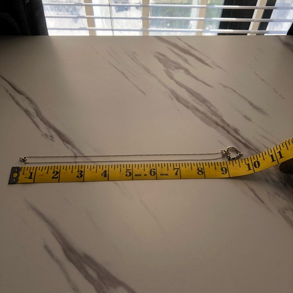 Genuine Sapphire & Diamond Accent 18K 925 Necklace - Picture 6 of 6